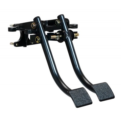 Clutch and brake pedal assembly